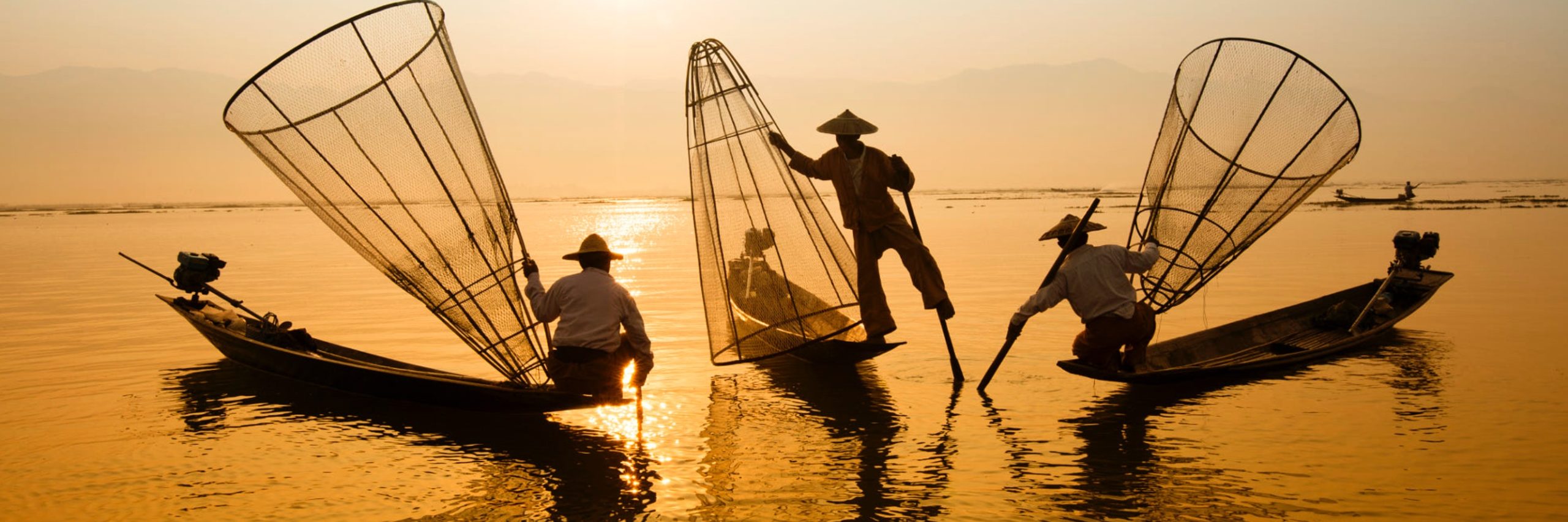 Three men fishing. (Vietnamese Private Tours; 2015)