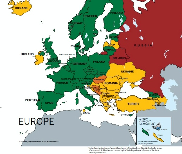 Map Europe 600 1