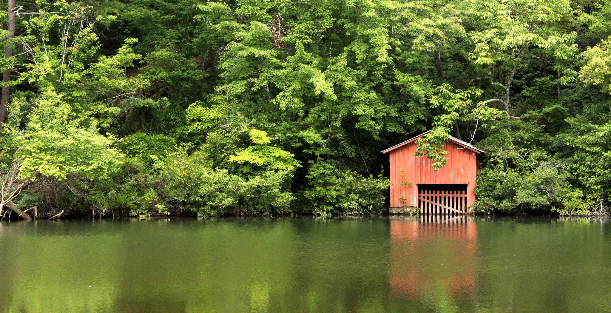 The most photographed boat house in Alabama.