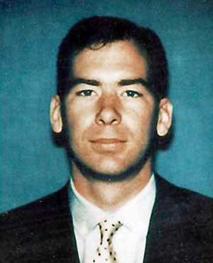 Daniel Emmett O'Connor, Special Agent assigned to the Nicosia, Cyprus, Regional Security Office team, died December 21, 1988, in Lockerbie, Scotland, in the terrorist bombing of Pan Am Flight 103. (U.S. Department of State photo)