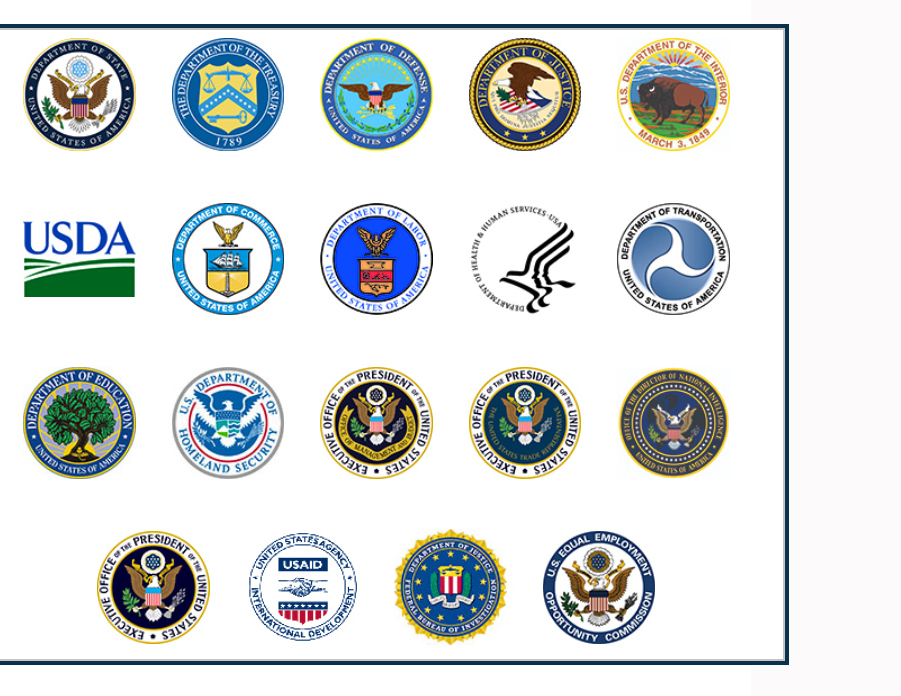 Seals of the Seals of the Seals of the Seals of the Agencies of the President’s Interagency Task Force
