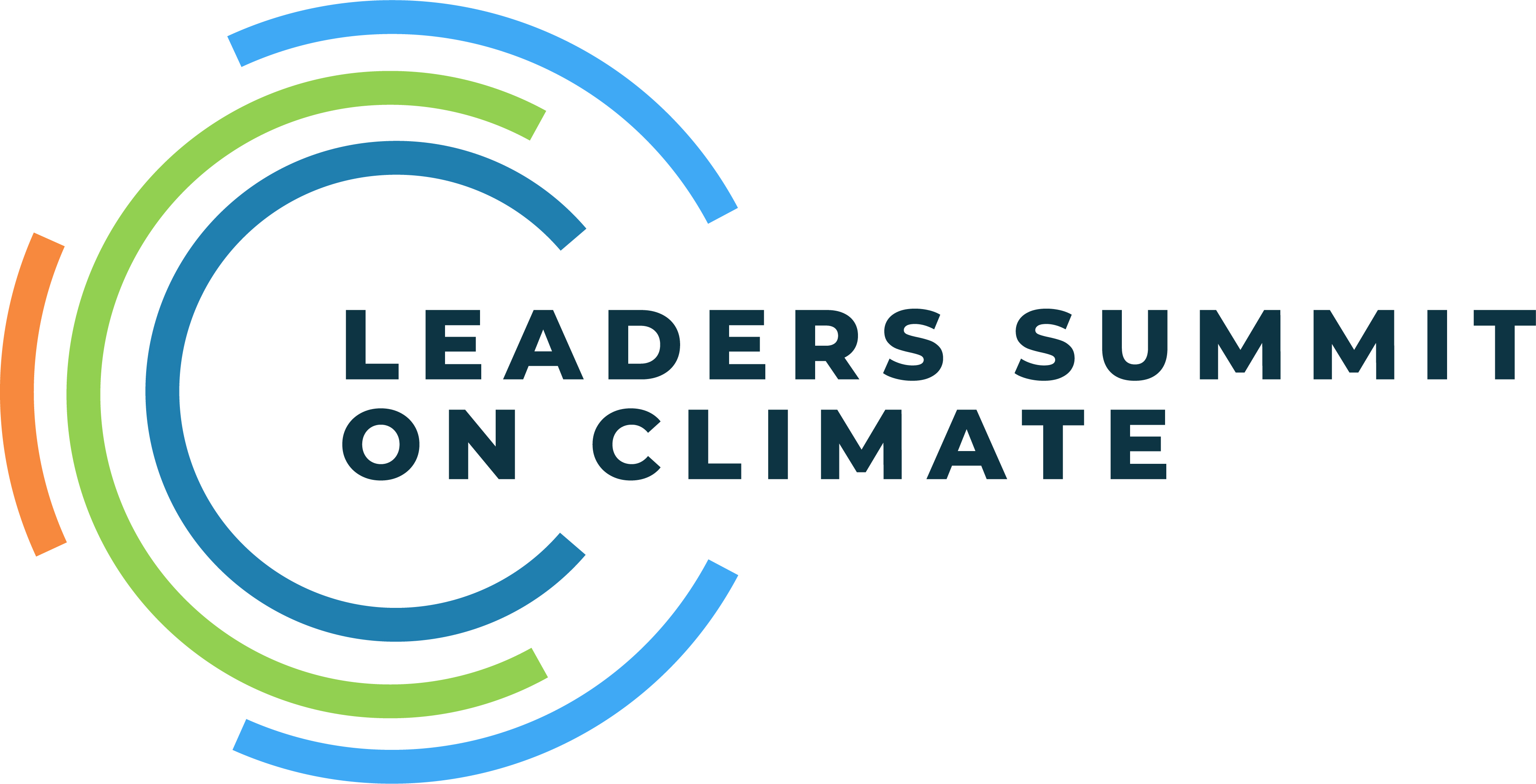 Leaders Summit On Climate Logo Full Color RGB
