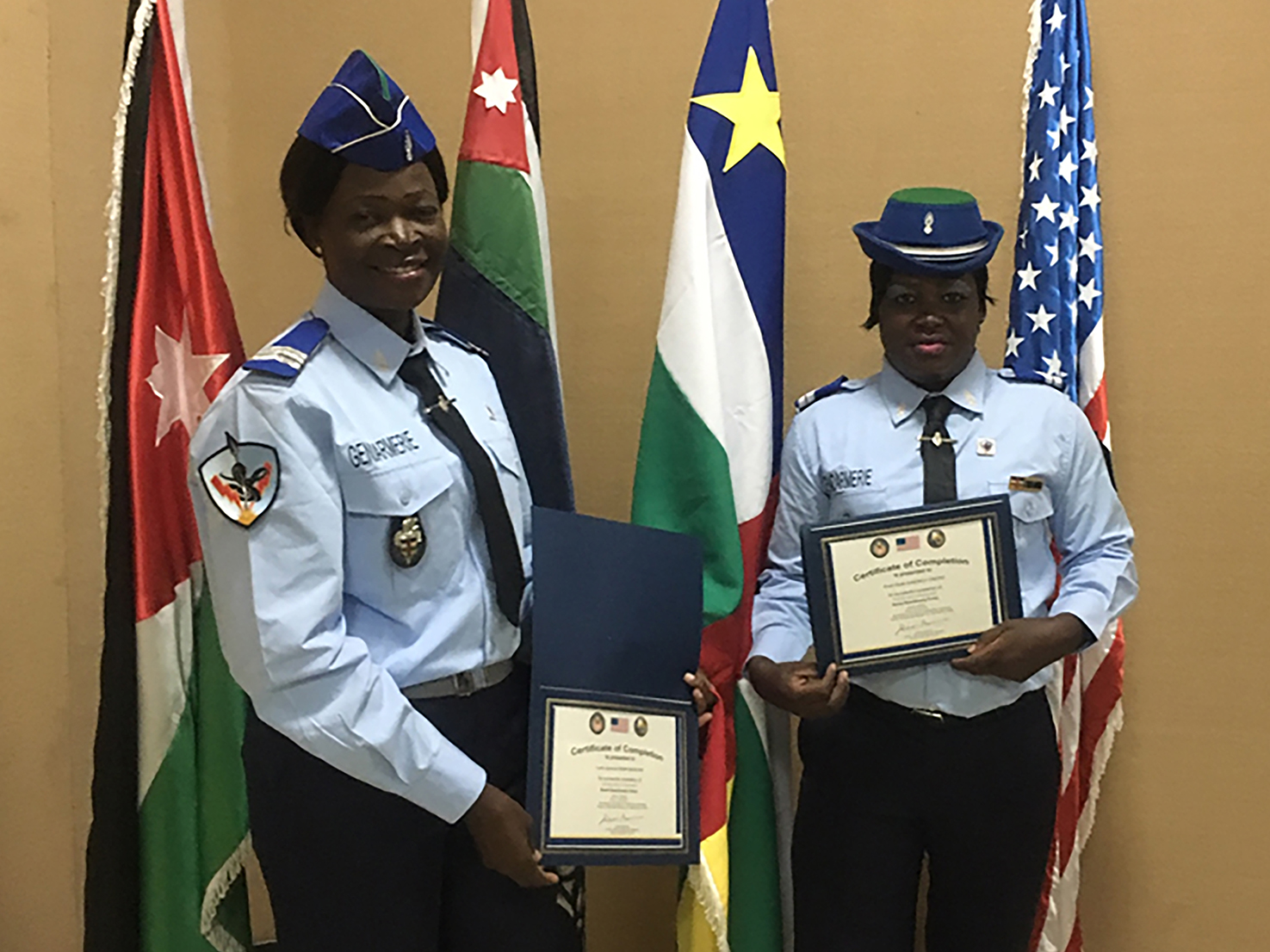 May 2019 First Two Female Central African Republic SPEAR Team Members copy