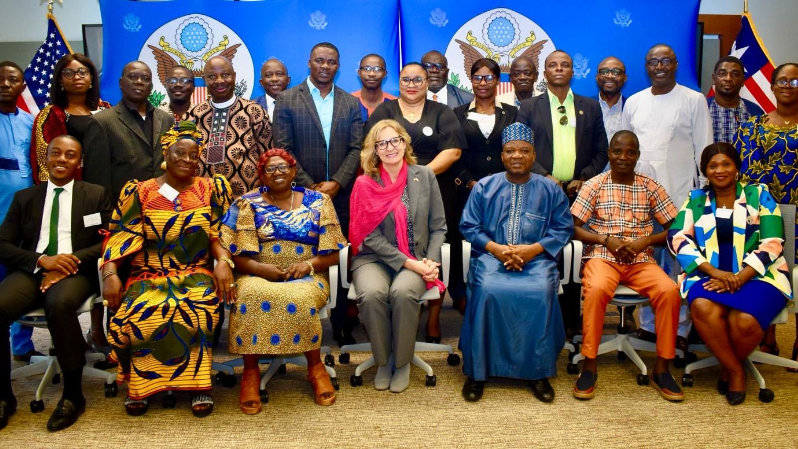 Liberian Civil Society Discuss Justice and Accountability with Ambassador Van Schaack